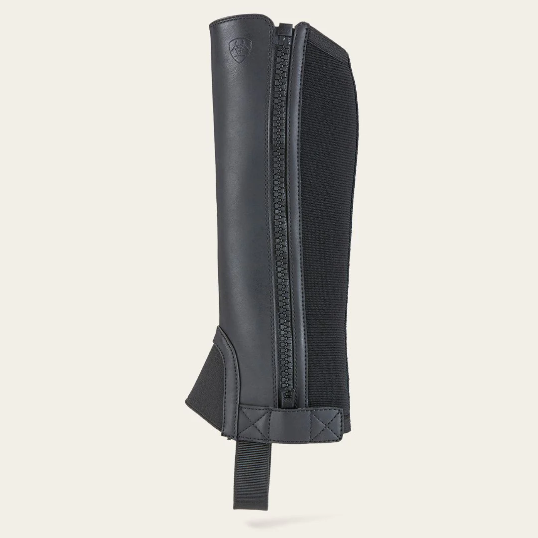 Ariat Kid Chap Half Chap in Black - Image 2