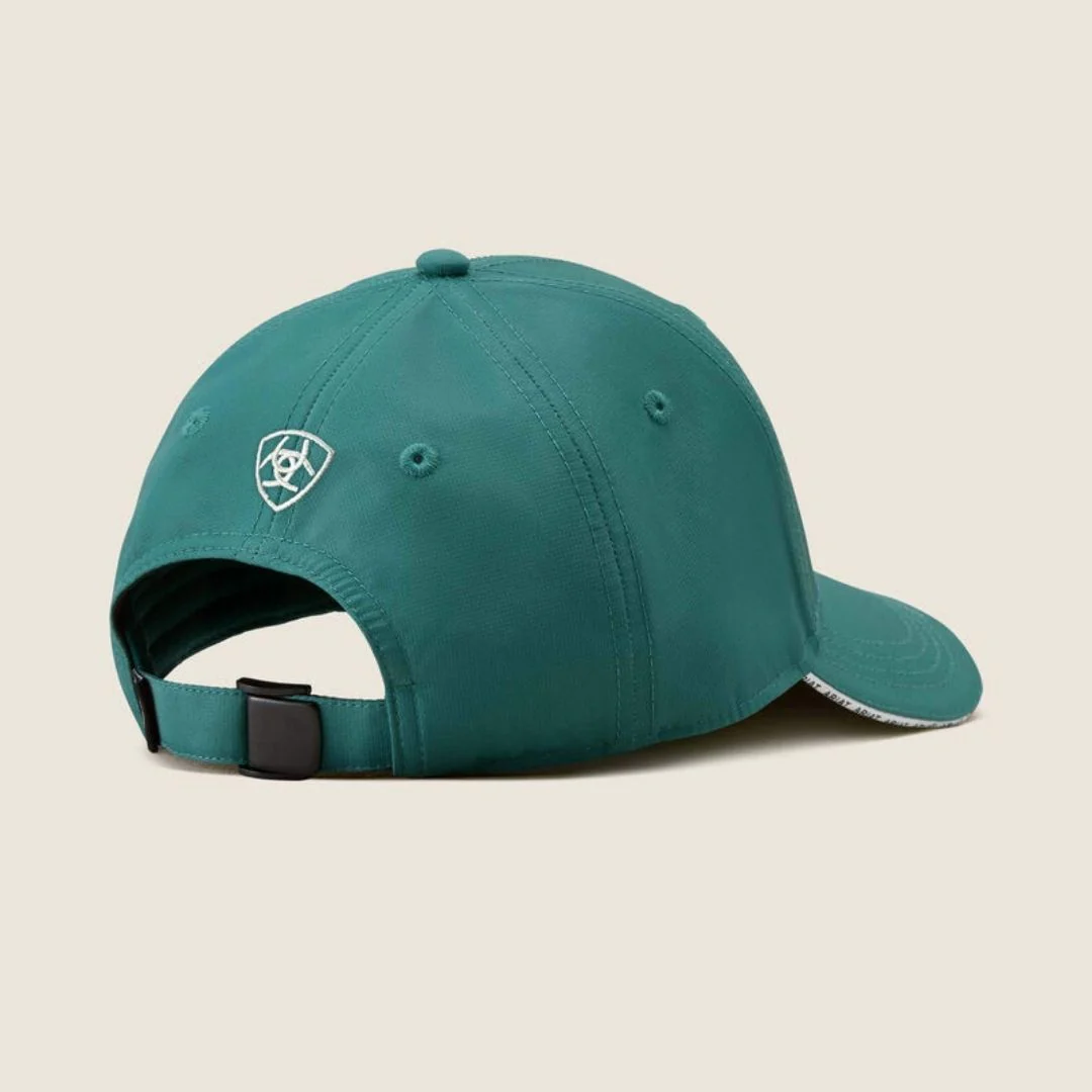 Ariat Sterling Baseball Cap in Forest Green - Image 3