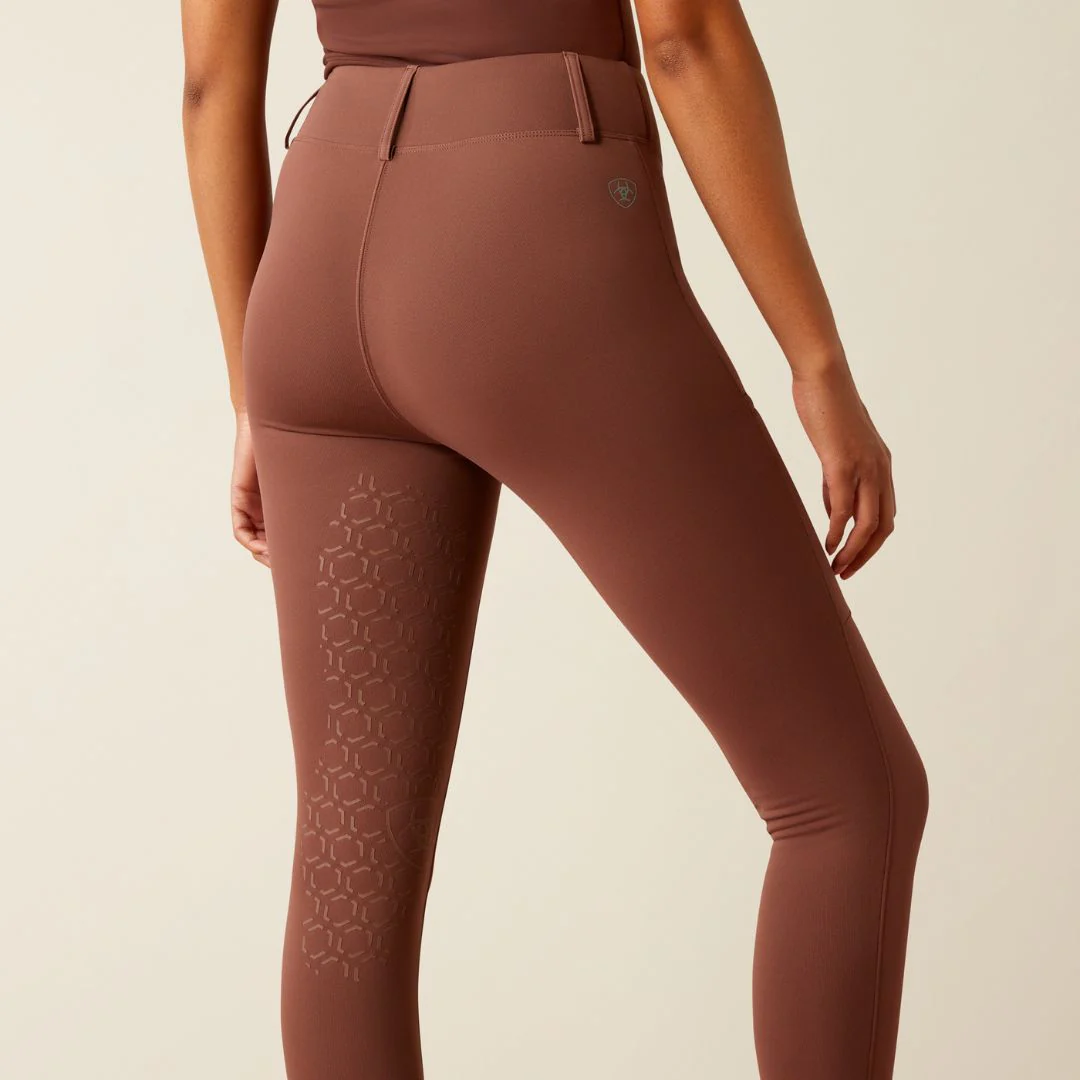 Ariat Women's Boreas Half Grip Tight in Marron - Image 4