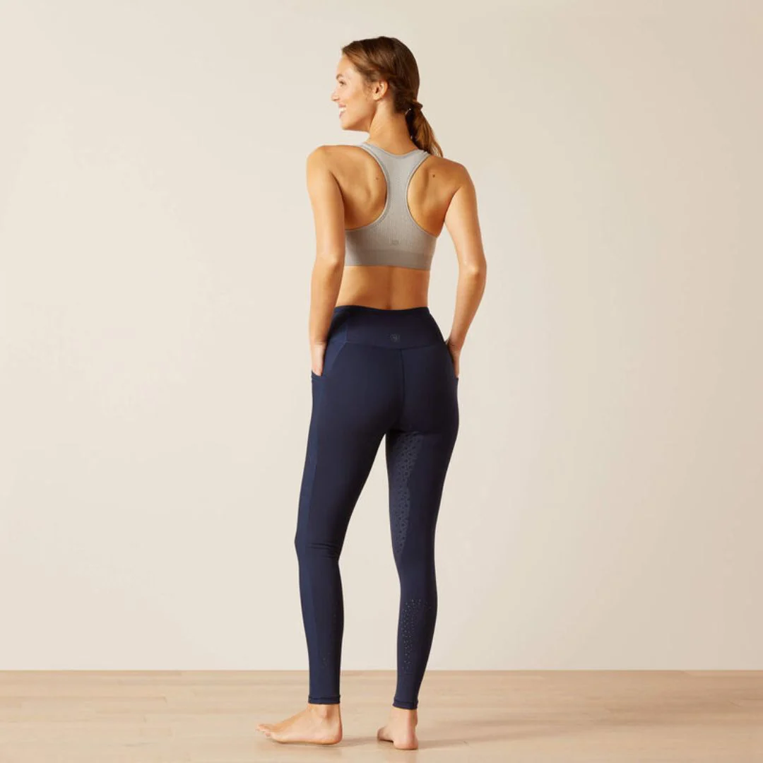 Ariat Women's Eos Chic Half Grip Tight in Navy Eclipse - Image 2