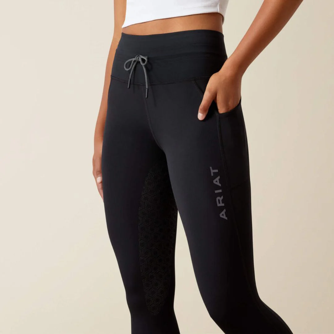 Ariat Women's Eos Elevate Half Grip Tight in Black - Image 3