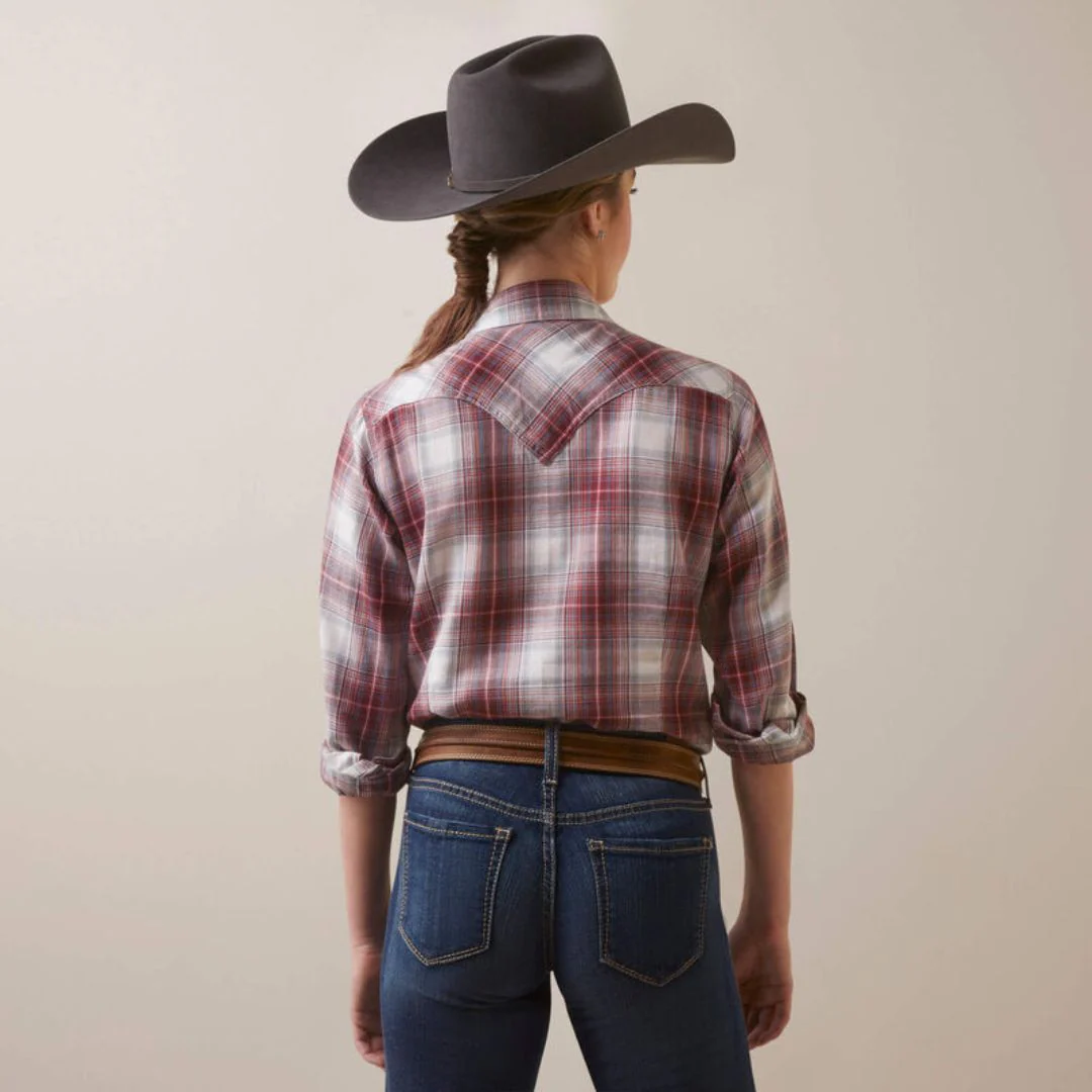 Ariat Women's Laramie Shirt in Laramie Plaid - Image 3