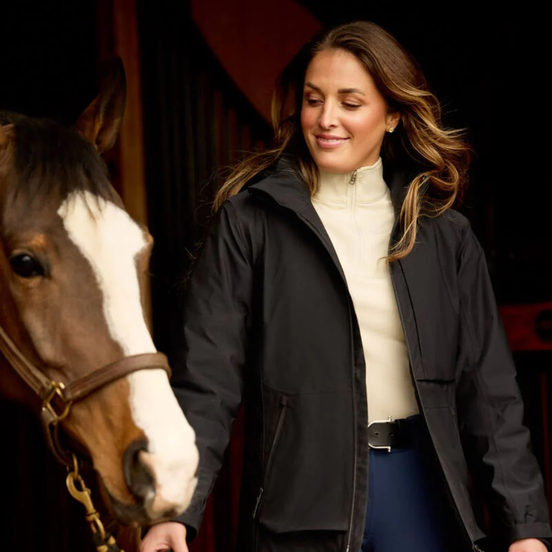 Ariat Women's Lucent Quarter Zip Baselayer in Pelican - Image 3