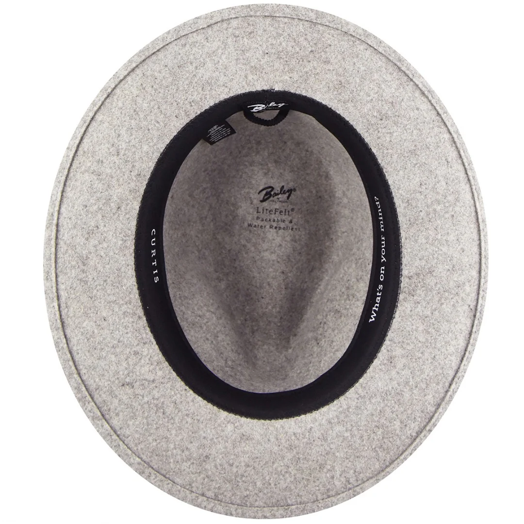 Bailey Curtis Fedora Hat in Speckled Egg - Image 2