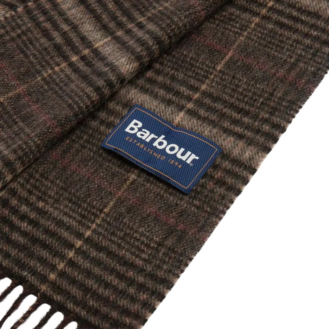 Barbour Danbrooke Scarf in Oak - Image 4