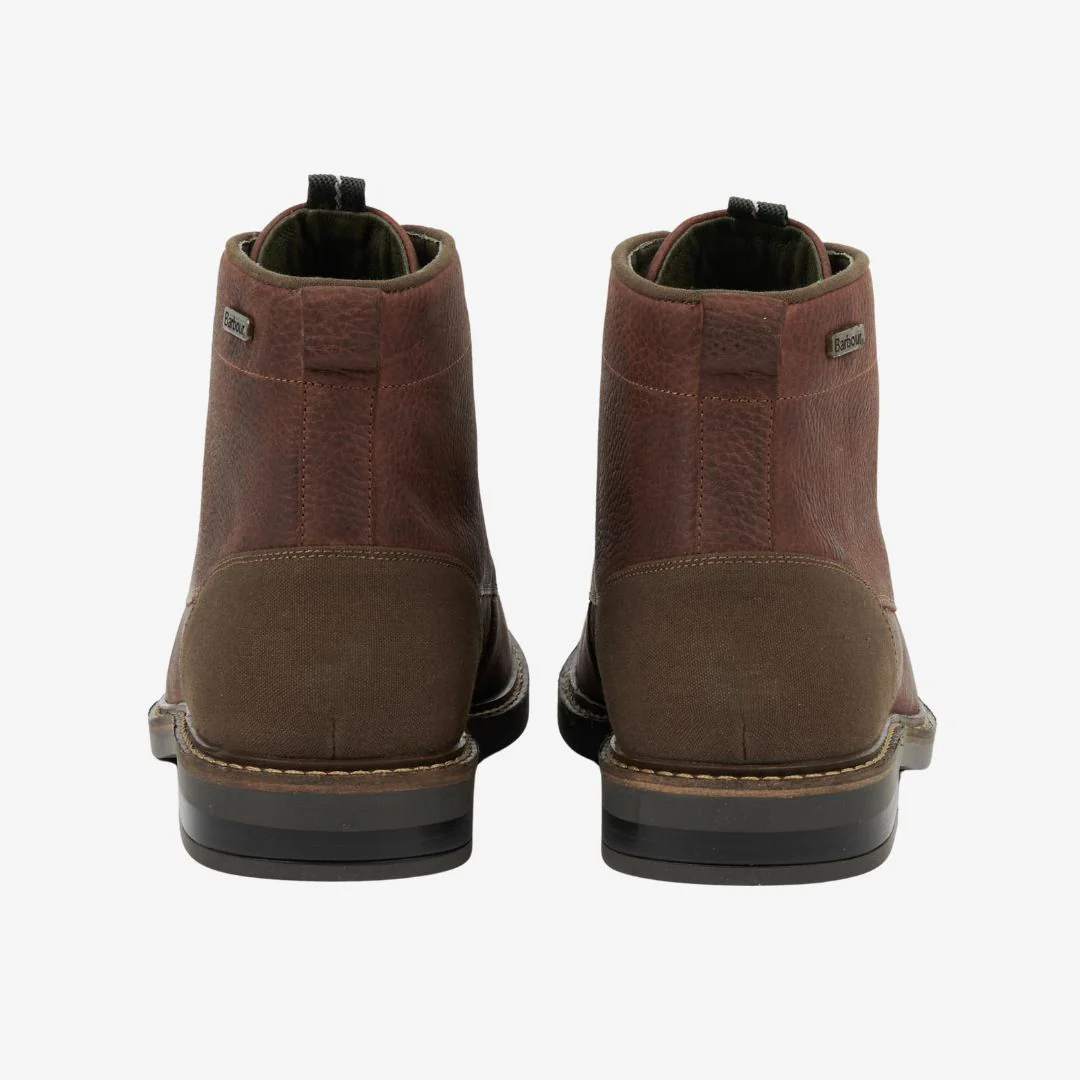 Barbour Men's Deckham Boots in Cedar - Image 4
