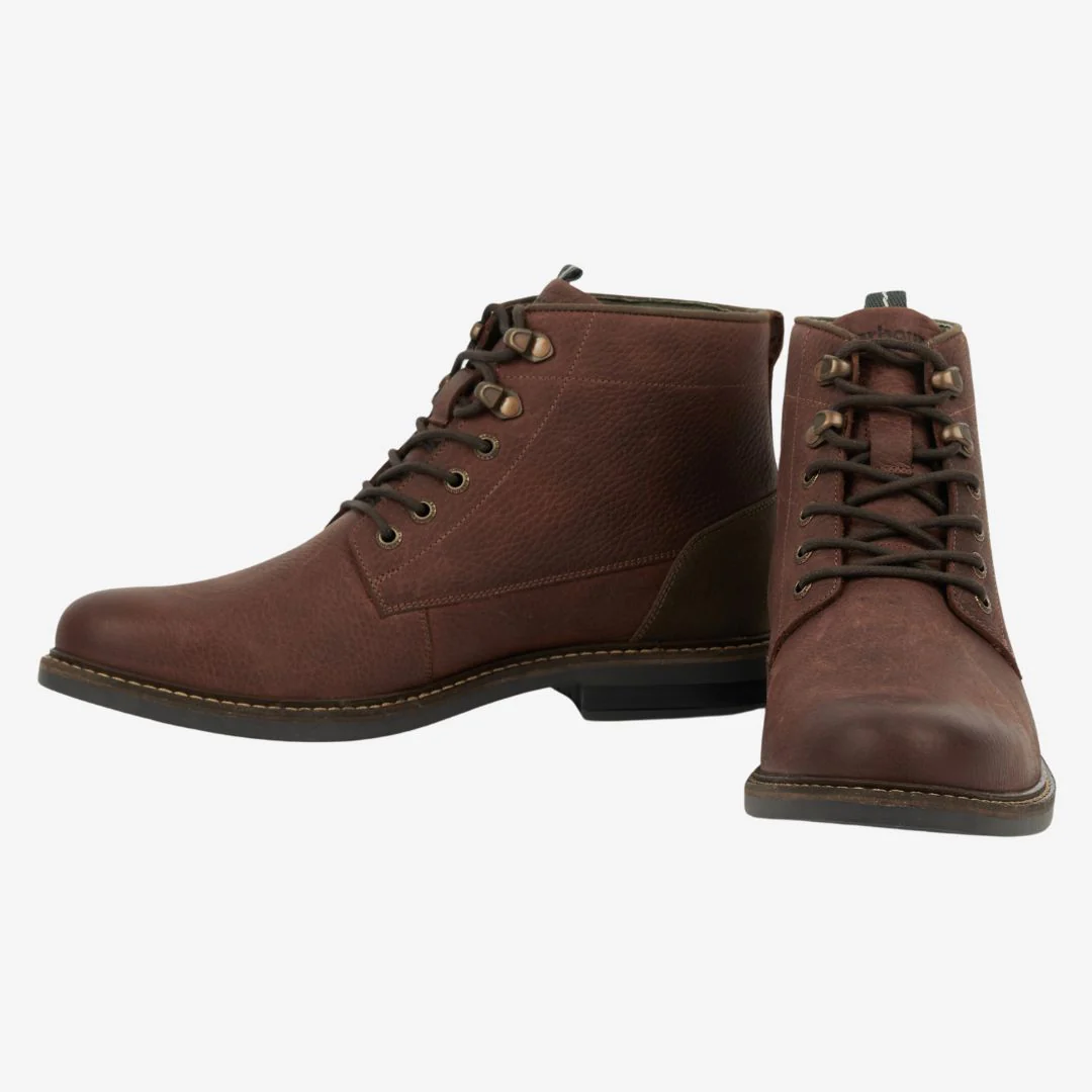 Barbour Men's Deckham Boots in Cedar - Image 5