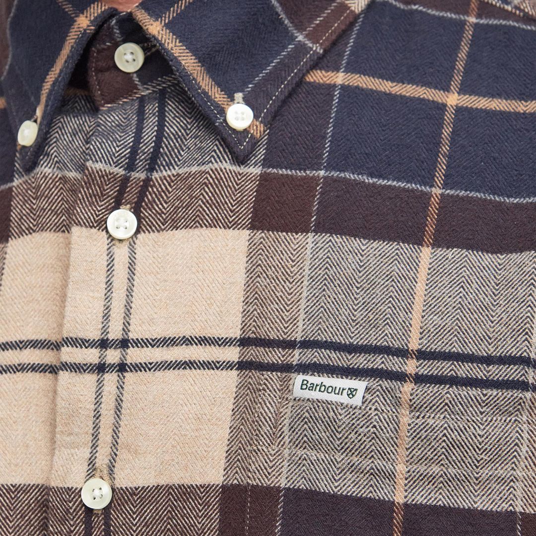 Barbour Men's Hogside Tartan Shirt in Autumn Dress - Image 6