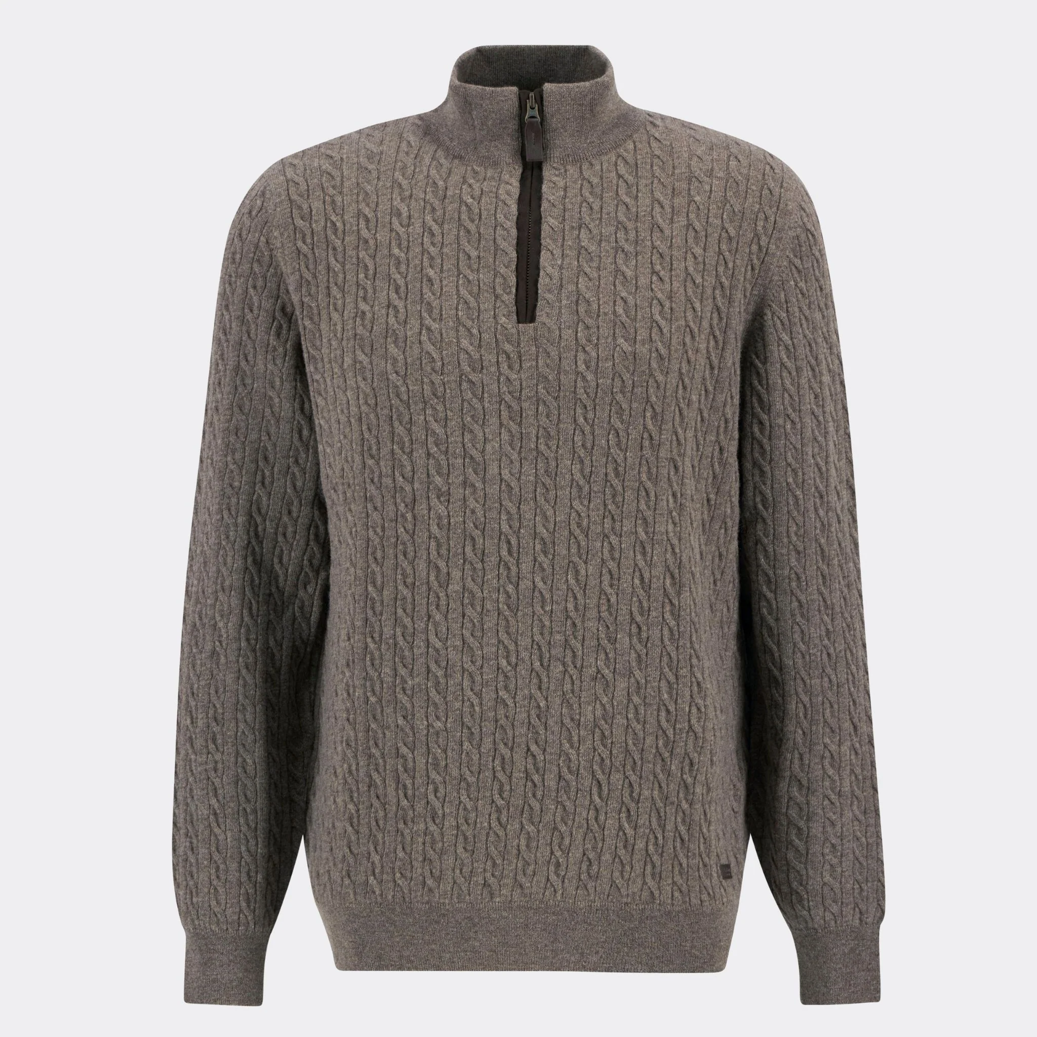 Barbour Men's Ramsden Half-Zip Jumper in Military Marl - Image 5