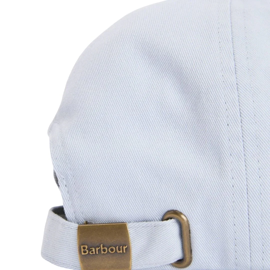 Barbour Milburn Baseball Cap in Niagra Mist - Image 2