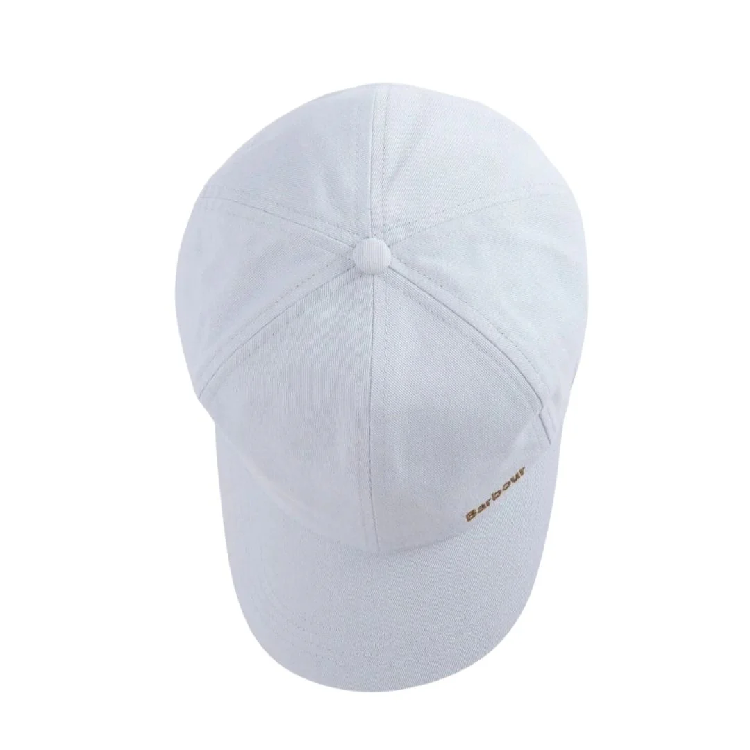 Barbour Milburn Baseball Cap in Niagra Mist - Image 3