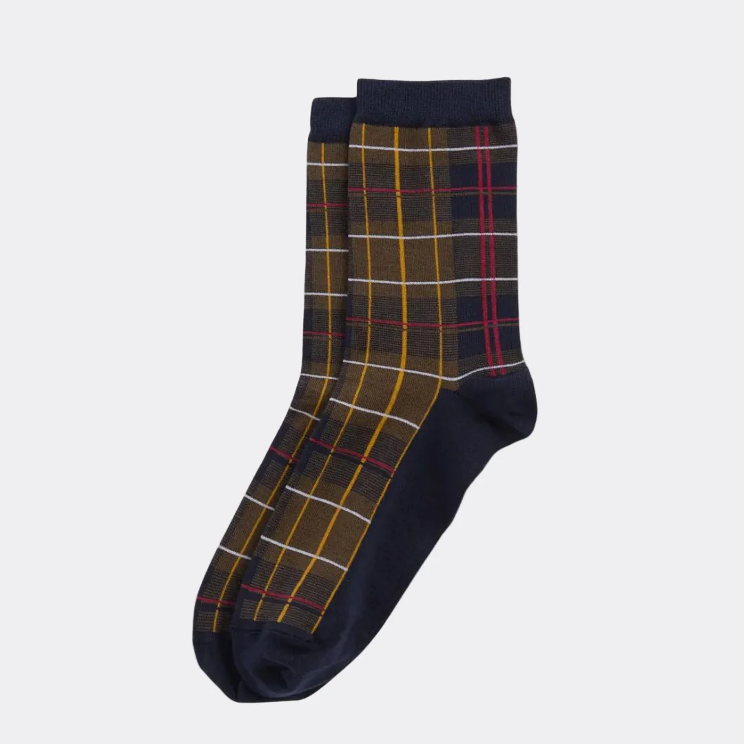Barbour Tartan Sock Gift Box Classic