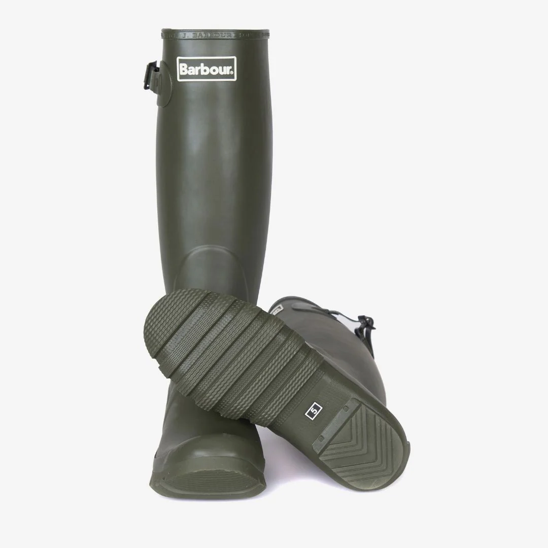 Barbour Women's Bede Wellington Boots in Olive