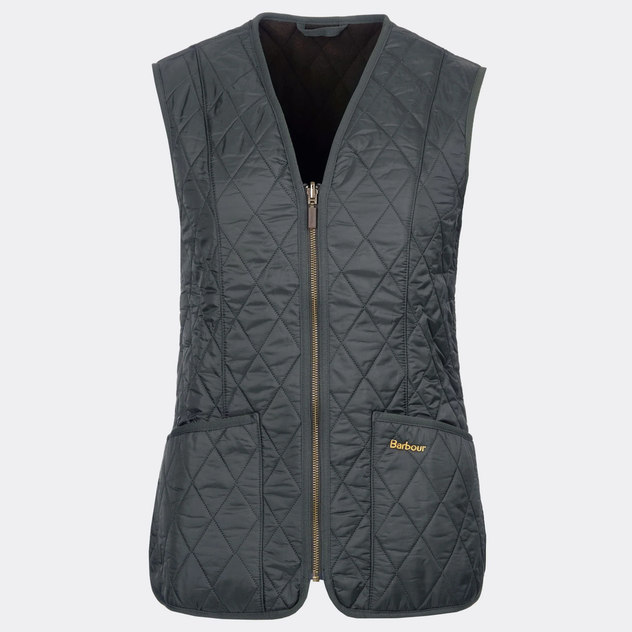 Barbour Women's Betty Fleece Liner Gilet in Dark Olive - Image 2