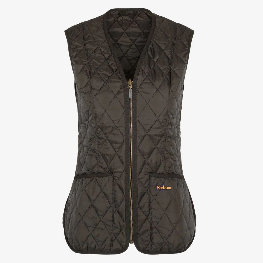 Barbour Women's Betty Interactive Liner in Dark Olive - Image 3