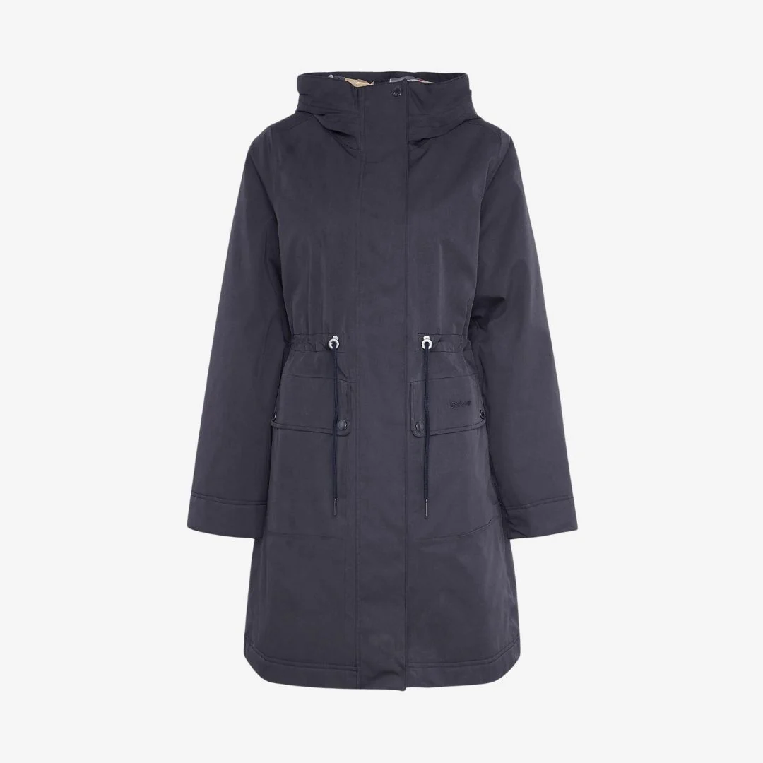 Barbour Women's Bowlees Waterproof Jacket in Dark Navy - Image 2
