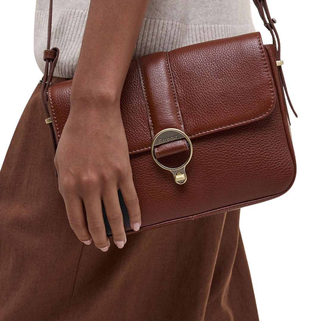 Barbour Women's Rosa Leather Crossbody Bag in Brown - Image 2