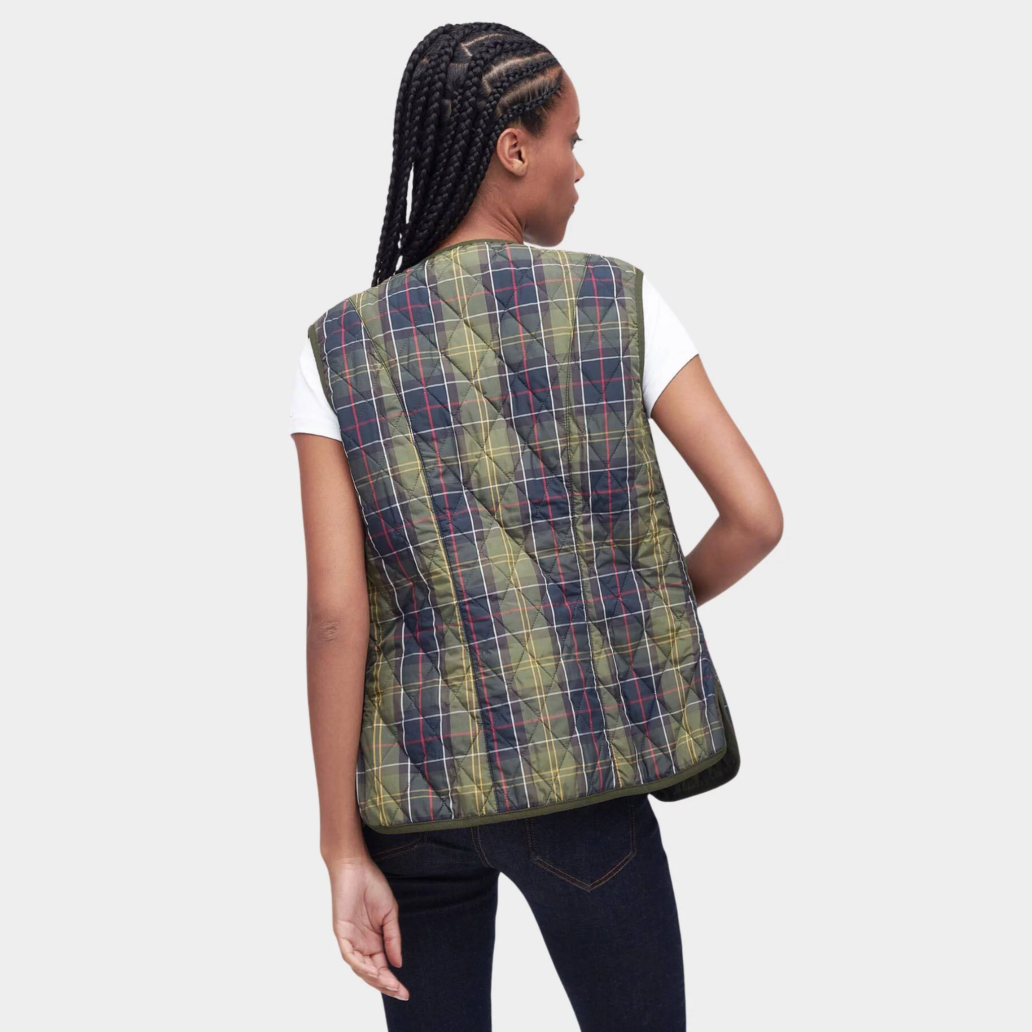 Barbour Women's Tartan Betty Liner in Classic Tartan - Image 4