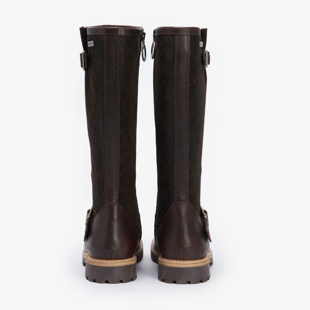 Barbour Women's Willow Knee-High Boots in Dark Brown - Image 4