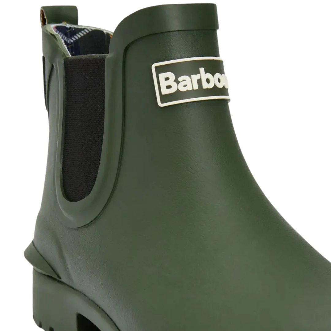 Barbour Women's Wilton Chelsea Boots in Olive - Image 2