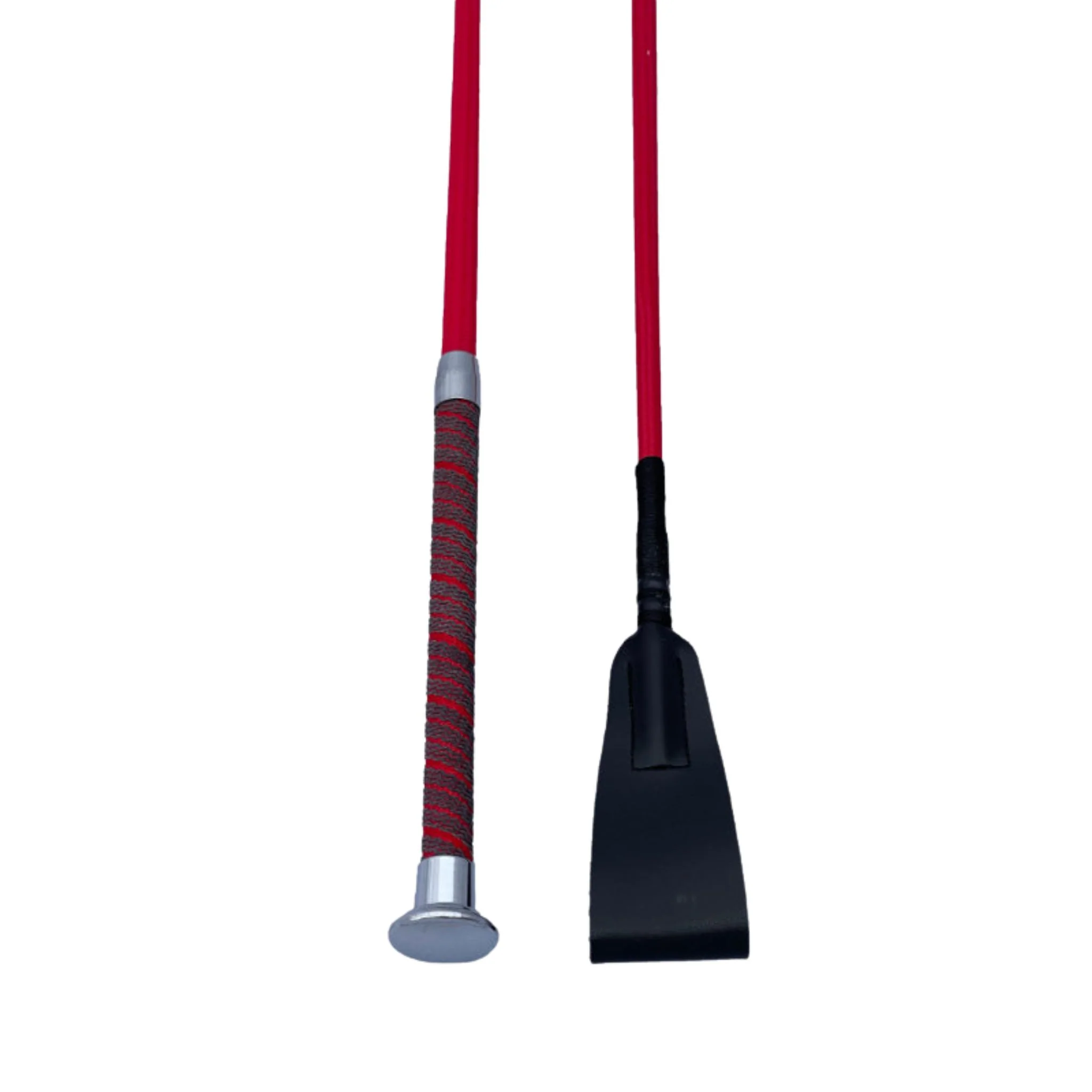 Celtic Equine Riding Bat Whip in Red