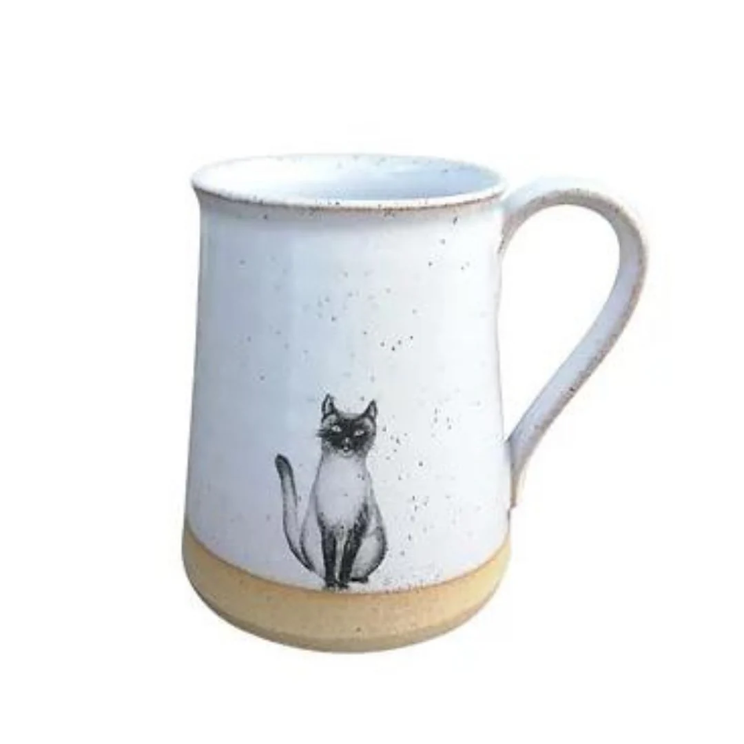 Claire Molloy Cat Tankard Mug - Image 2