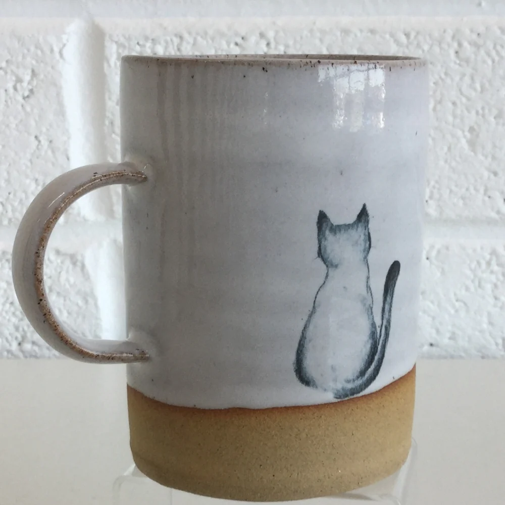 Claire Molloy Cat Straight Mug - Image 2