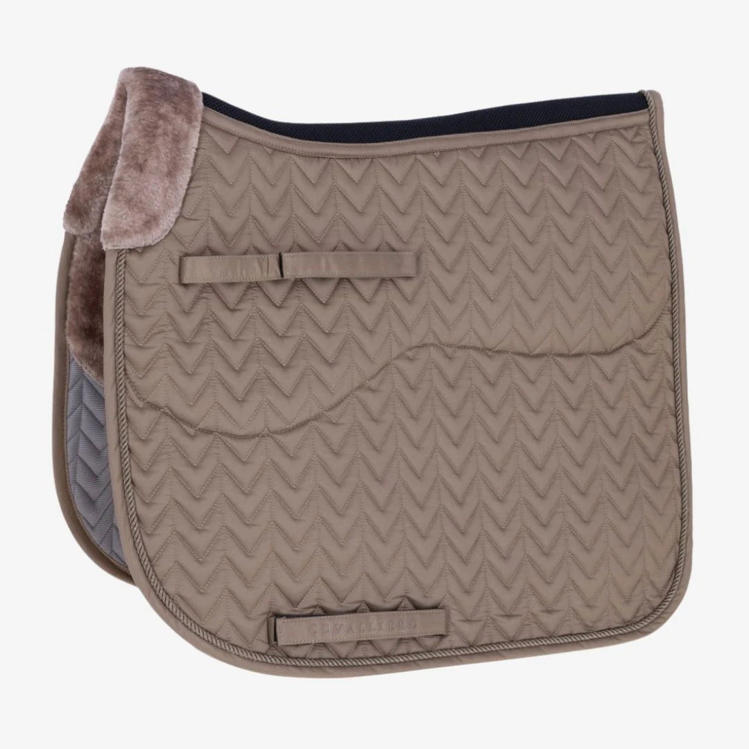 Covalliero Horse AW24 Saddle Pad in Taupe - Image 3