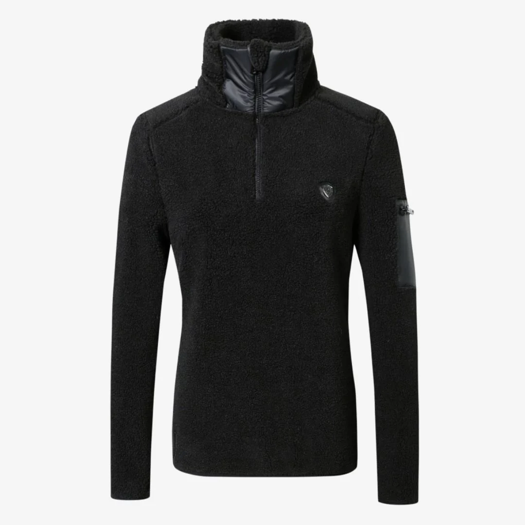 Covalliero Women's Fleece Jumper in Black - Image 2