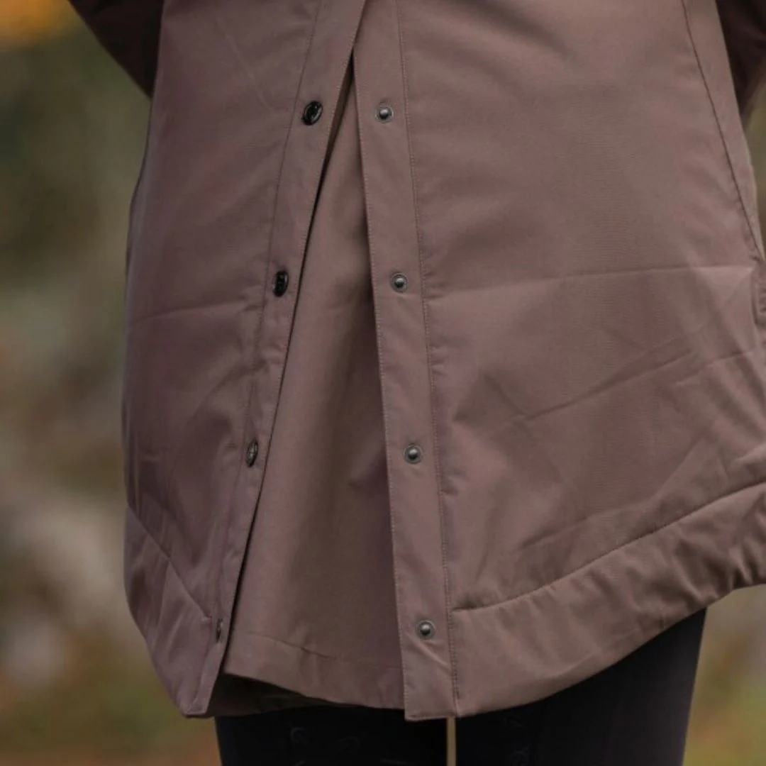 Covalliero Women's Parka Coat in Coffee - Image 7