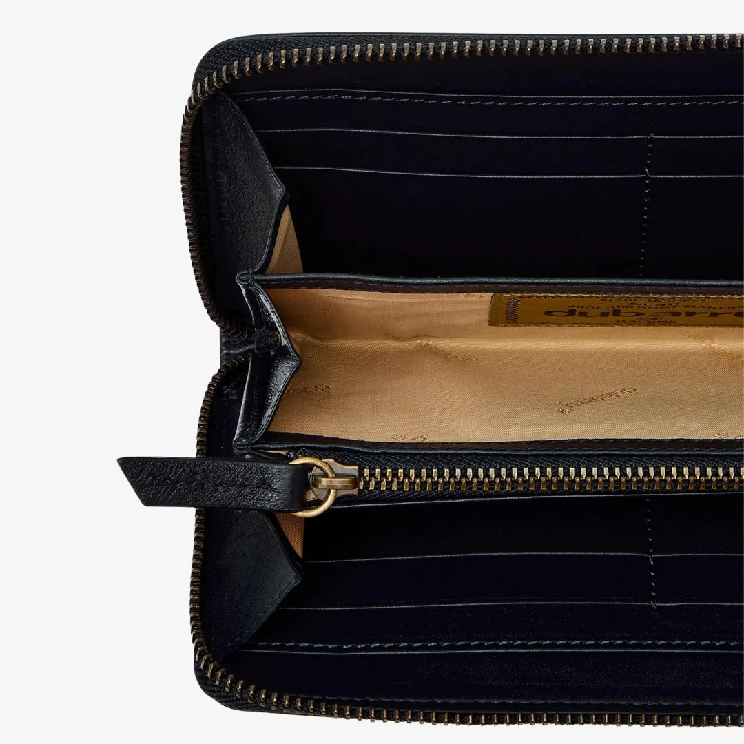 Dubarry Killucan Leather Wallet in Navy - Image 3