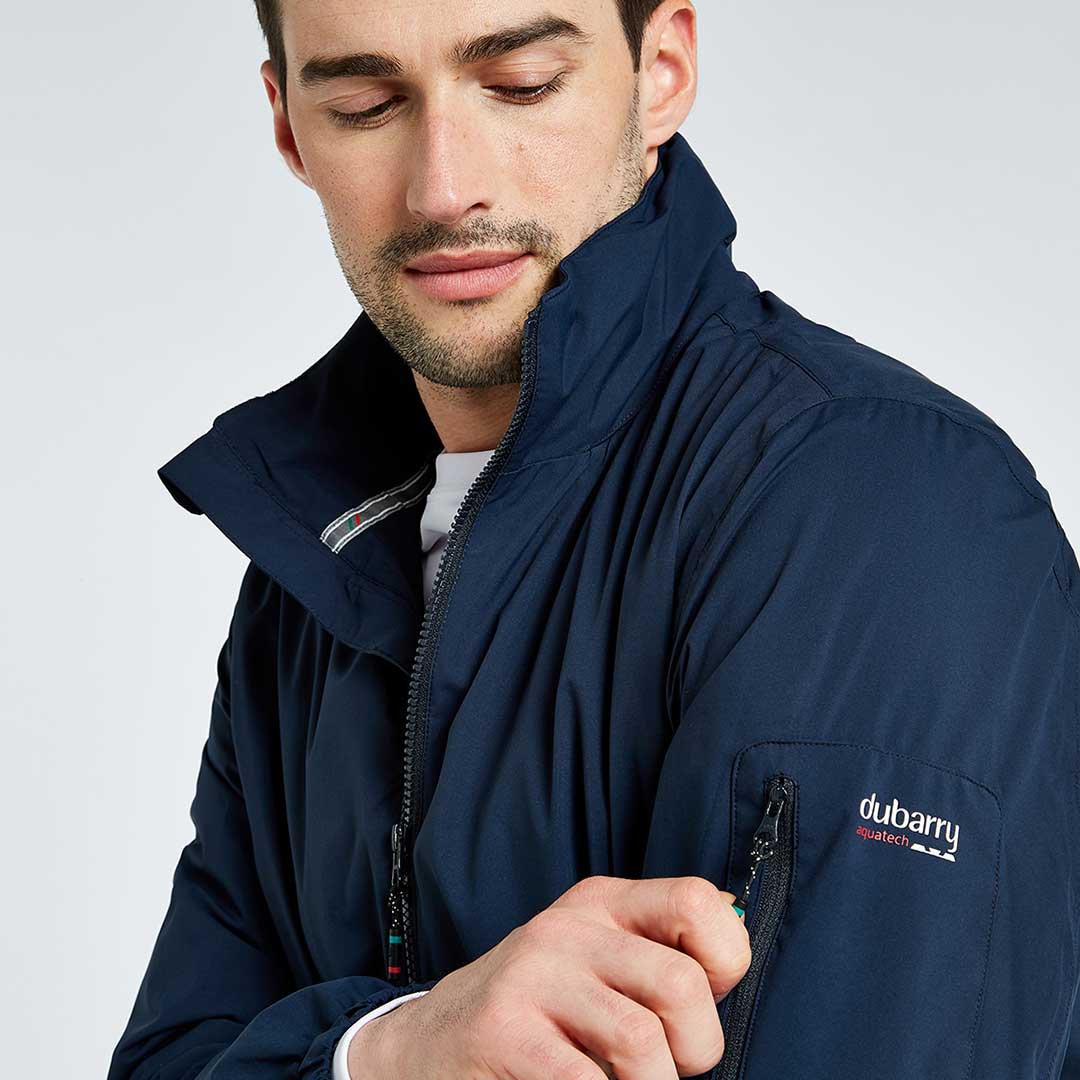 Dubarry Men's Croatia Fleece-lined Crew Jacket in Navy - Image 3