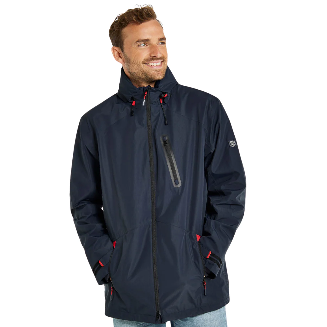 Dubarry Men's Crossbarry Waterproof Jacket in Navy - Image 2