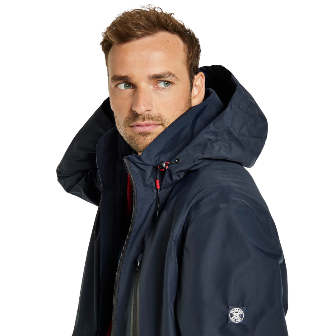 Dubarry Men's Crossbarry Waterproof Jacket in Navy - Image 4