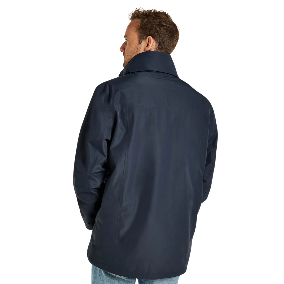 Dubarry Men's Crossbarry Waterproof Jacket in Navy - Image 5