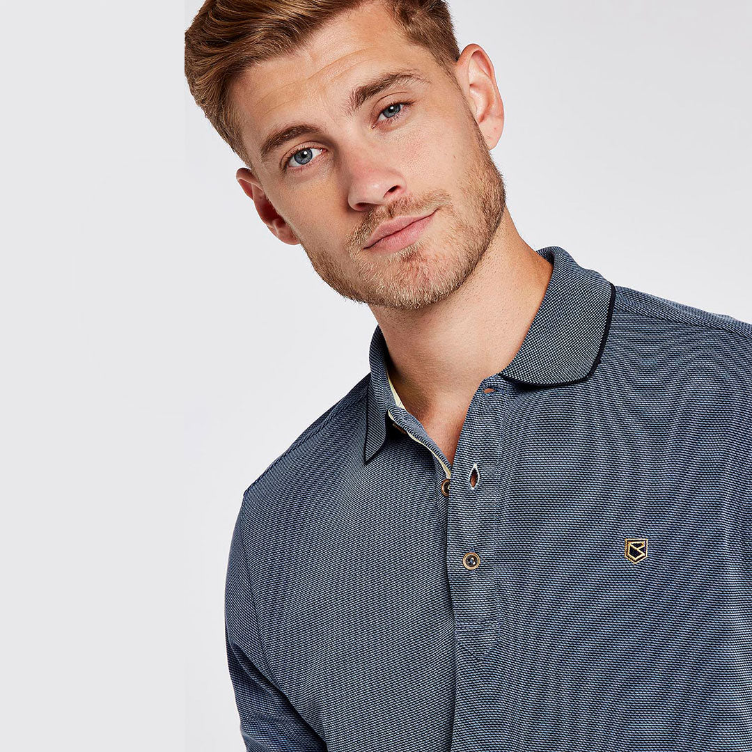 Dubarry Men's Morrison Polo Shirt in Indigo - Image 3