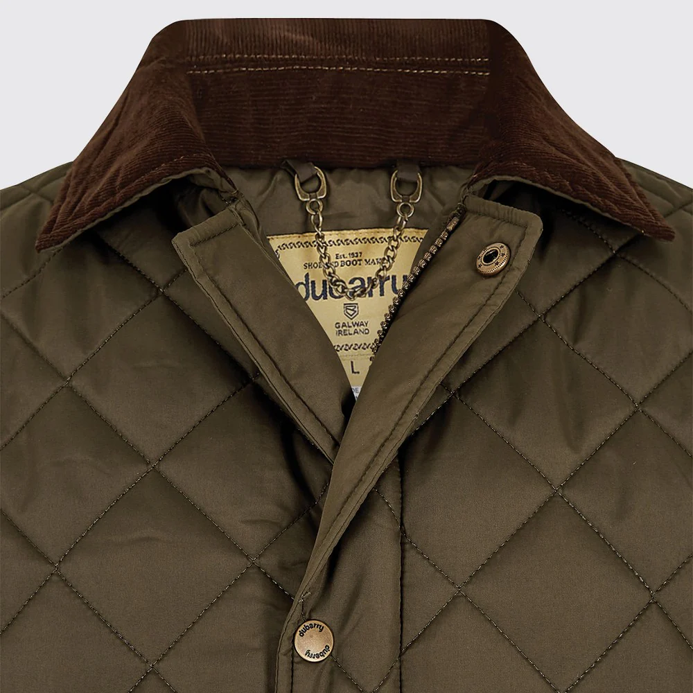 Dubarry Men's Mountusher Quilted Jacket in Olive - Image 5