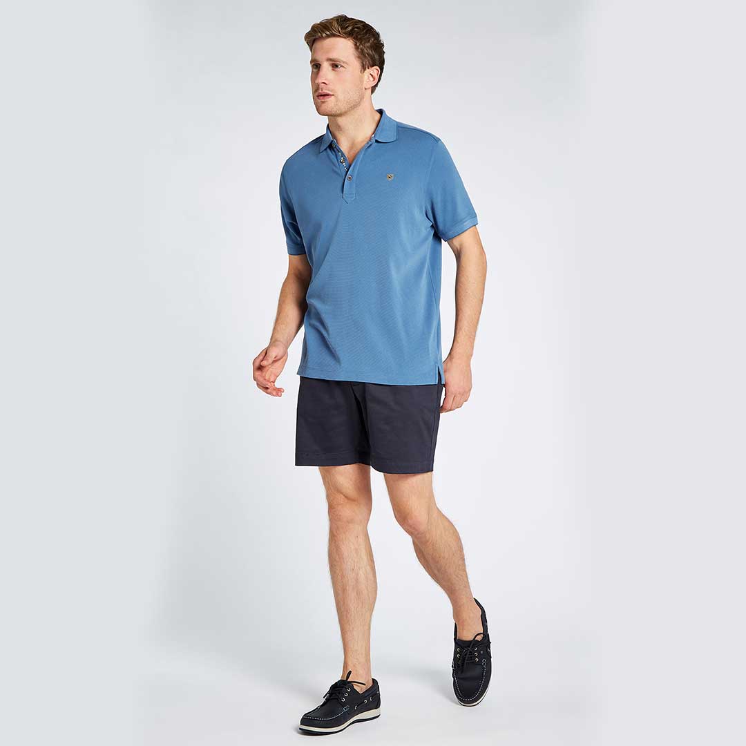 Dubarry Men's Ormsby Polo Shirt in Denim - Image 2