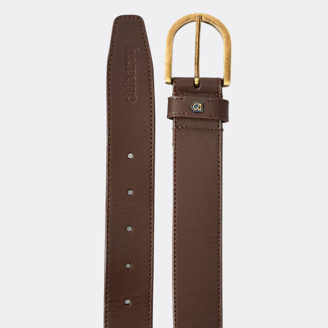 Dubarry Men's Porthall Leather Belt in Brown - Image 2