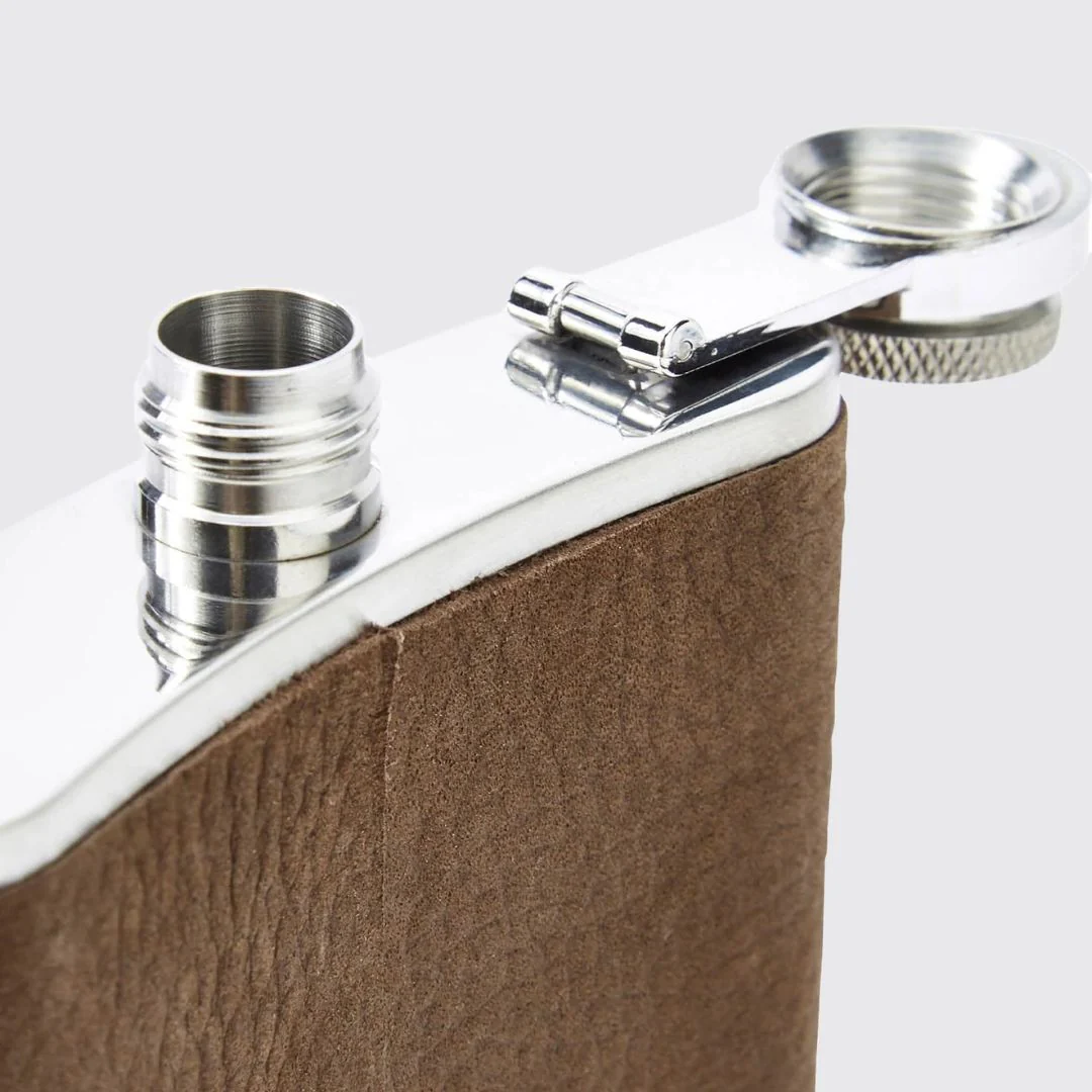 Dubarry Rugby Hip Flask in Walnut - Image 6