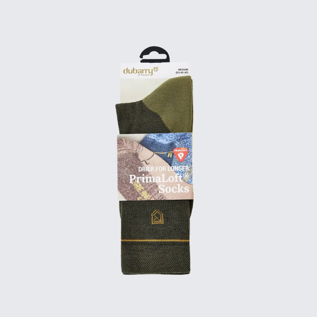 Dubarry Tintern Short PrimaLoft Socks in Olive - Image 3