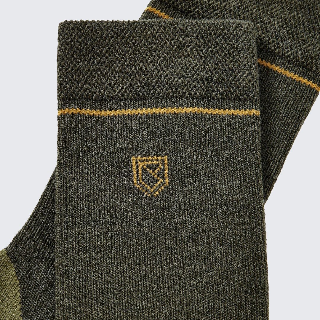 Dubarry Tintern Short PrimaLoft Socks in Olive - Image 4