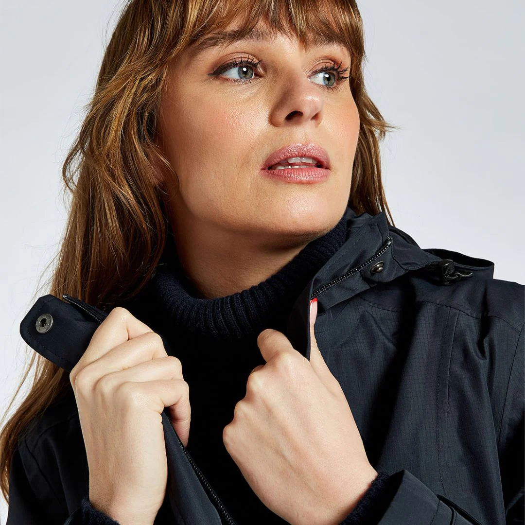 Dubarry Women's Alderford Waterproof Coat in Navy - Image 6