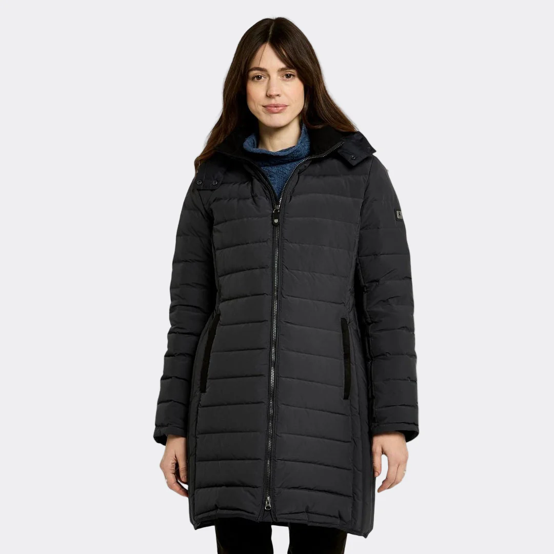 Dubarry Women's Ballybrophy Down Coat in Charcoal