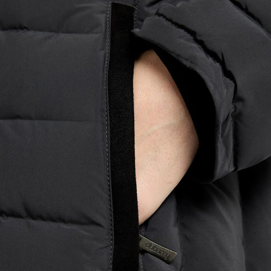 Dubarry Women's Ballybrophy Down Coat in Charcoal - Image 3