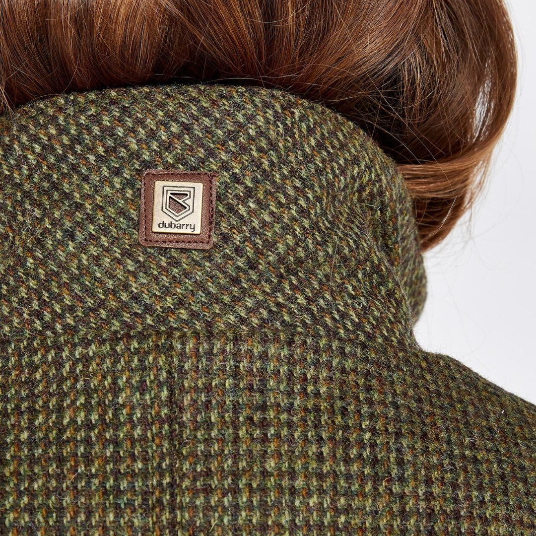 Dubarry Women's Ballynahinch Tweed Shooting Jacket in Heath - Image 5