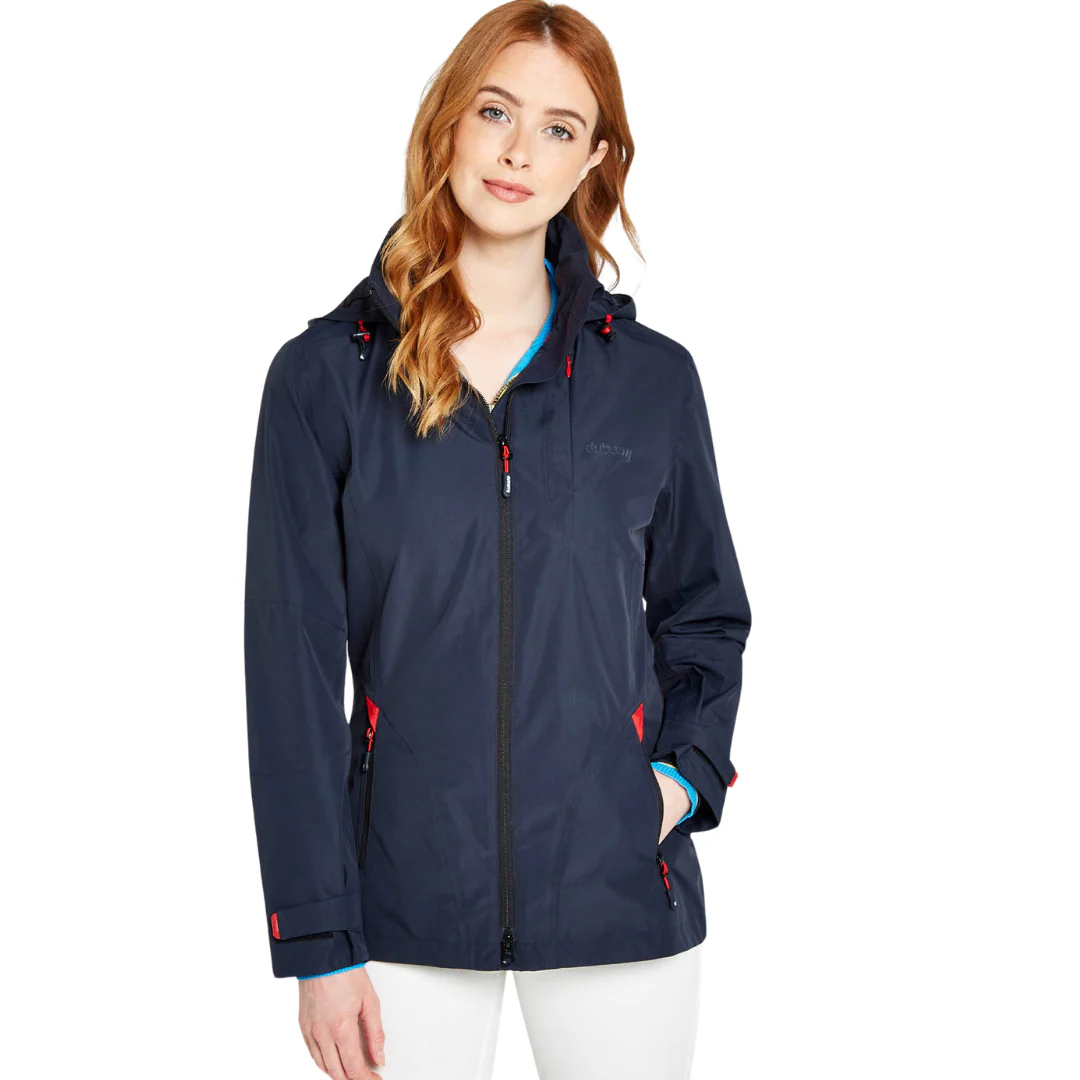 Dubarry Women's Capeclear Waterproof Jacket in Navy - Image 7