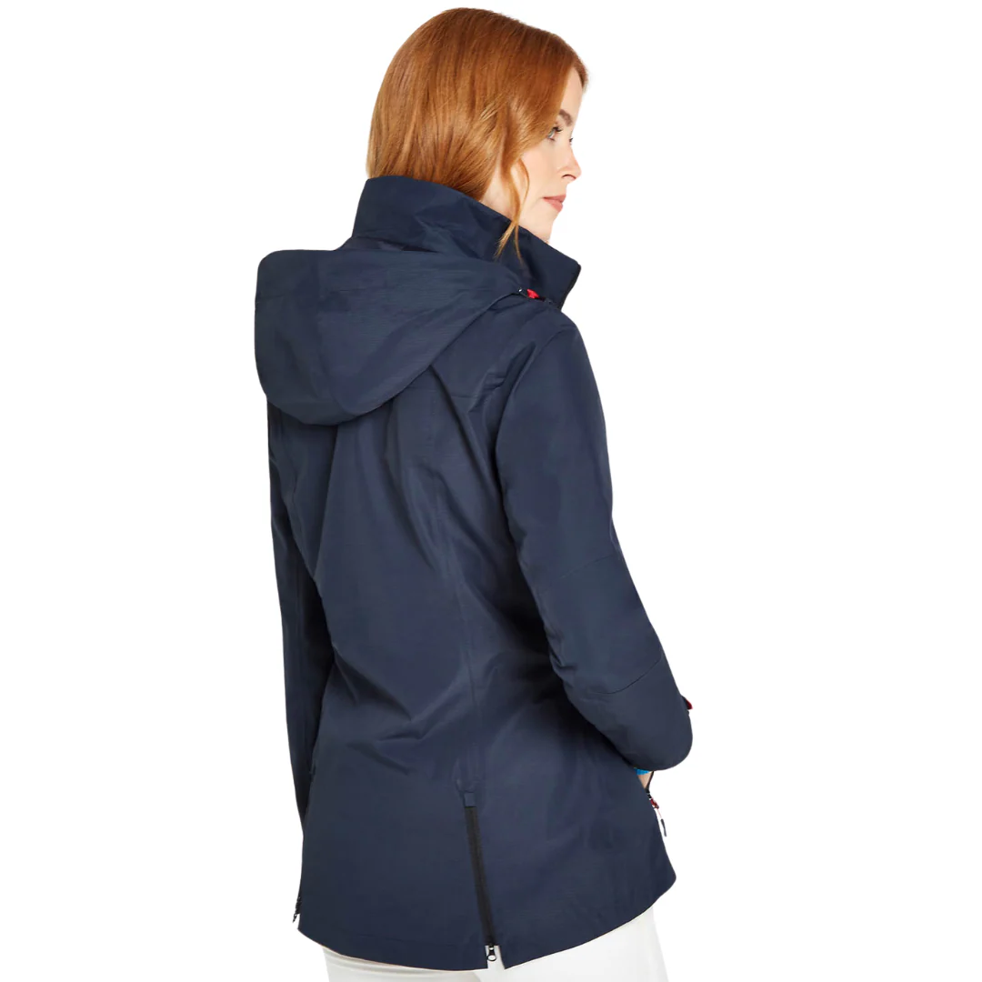 Dubarry Women's Capeclear Waterproof Jacket in Navy - Image 8