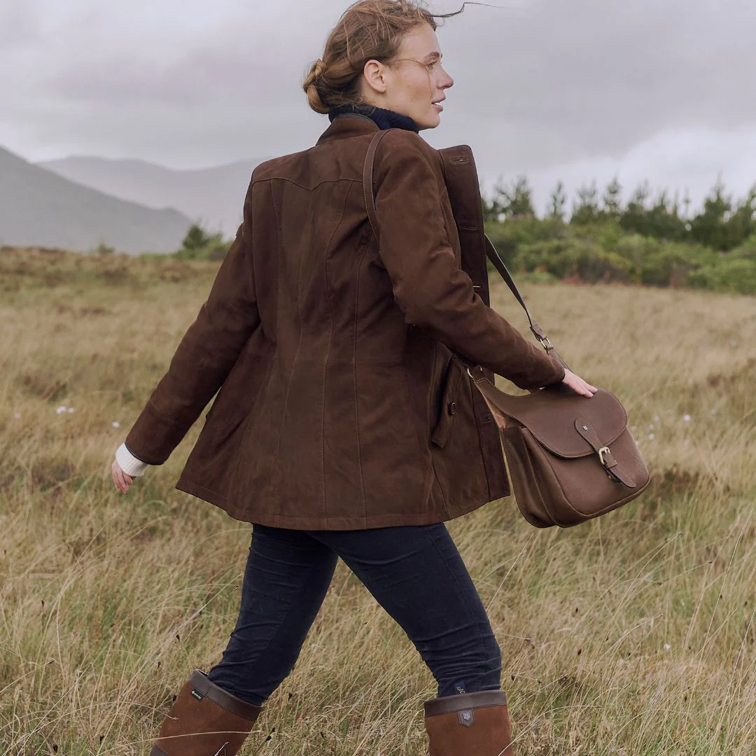 Dubarry Women's Joyce Leather Jacket in Walnut - Image 2
