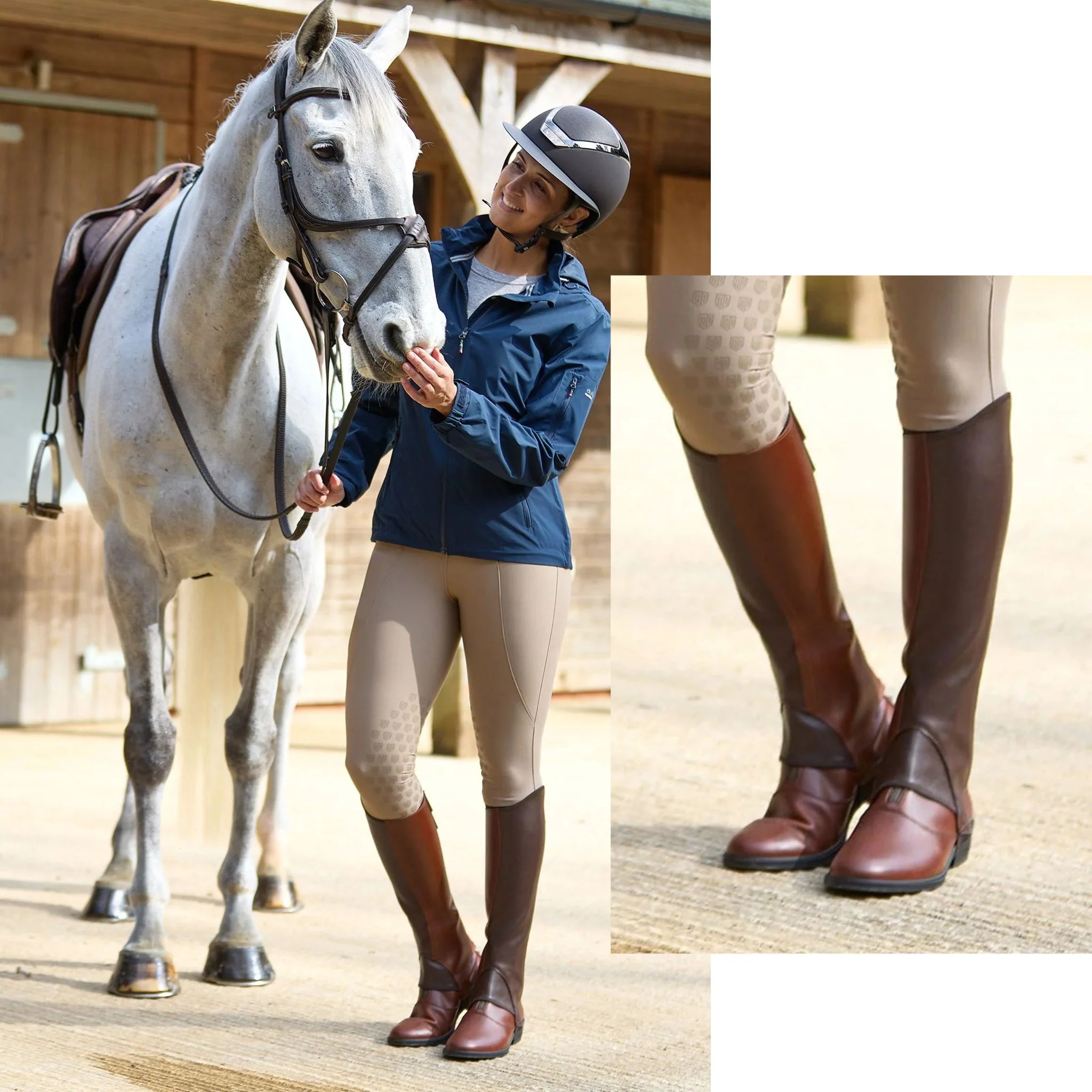 Dubarry Women's Punchestown Paddock Boots in Nutshell - Image 6
